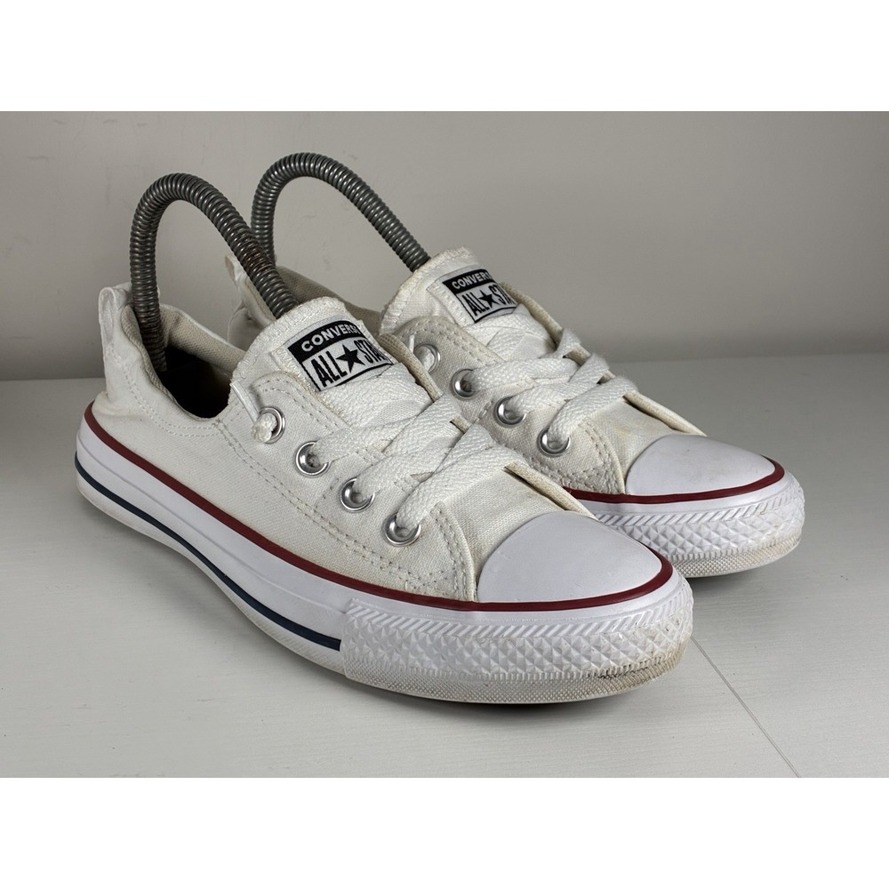 Converse All Star Shoes Shoreline Womens 7 White Low Top Sneakers